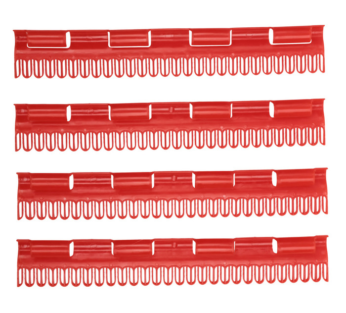 Strumphållare t/torkställning Röd 4-pack G. Funder
